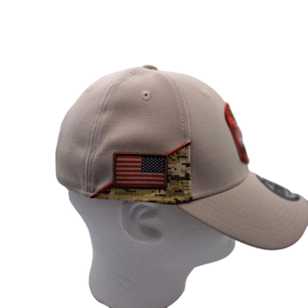 Kansas City Chiefs 2023 Salute To Service New Era 39THIRTY Size M-L Hat Cap NFL - Picture 12 of 16